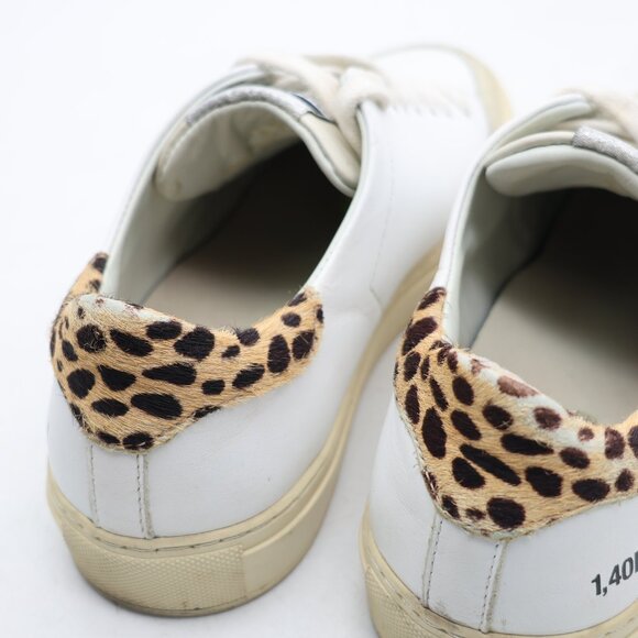 Axel Arigato Clean 1.40MM Women's 6.5 White Leather Animal Print Casual Sneakers - Picture 12 of 12